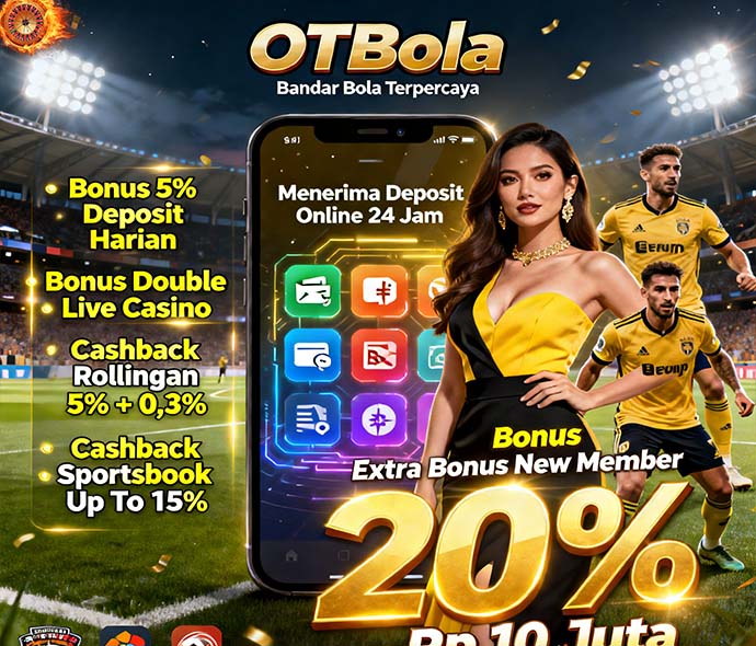 OTBola Slot Mandiri Online Gacor Banyak Bonus Besar